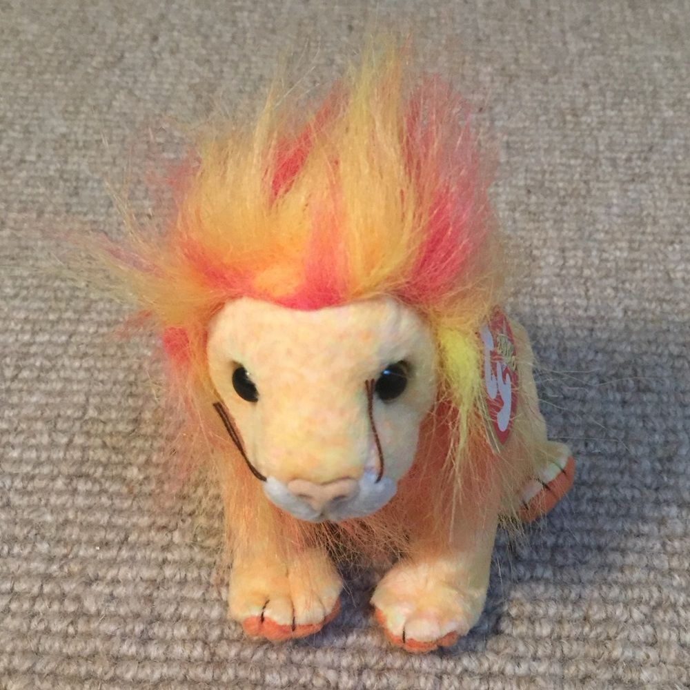 Bushy the Lion Beanie Baby